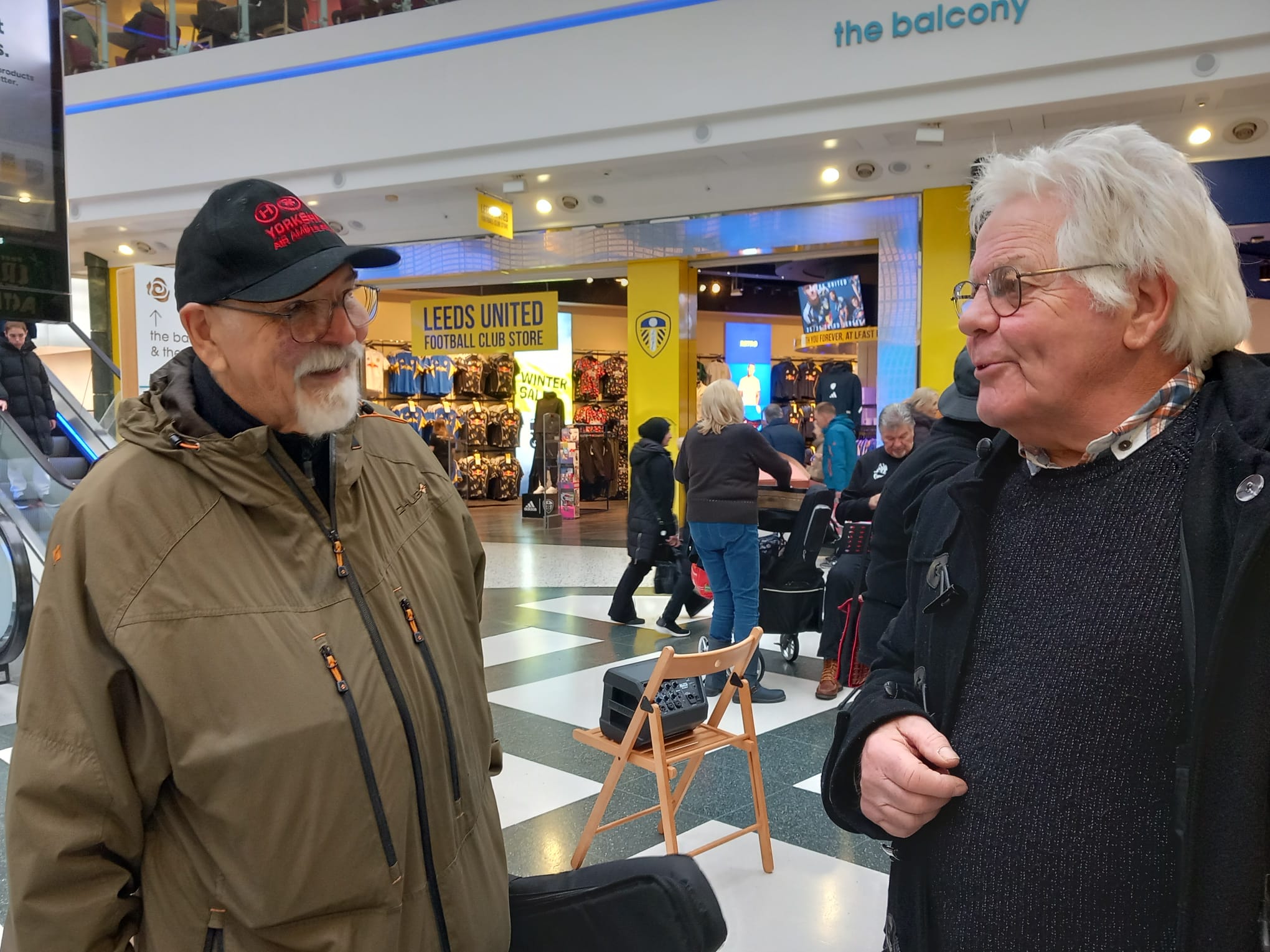 pop and mike at white rose