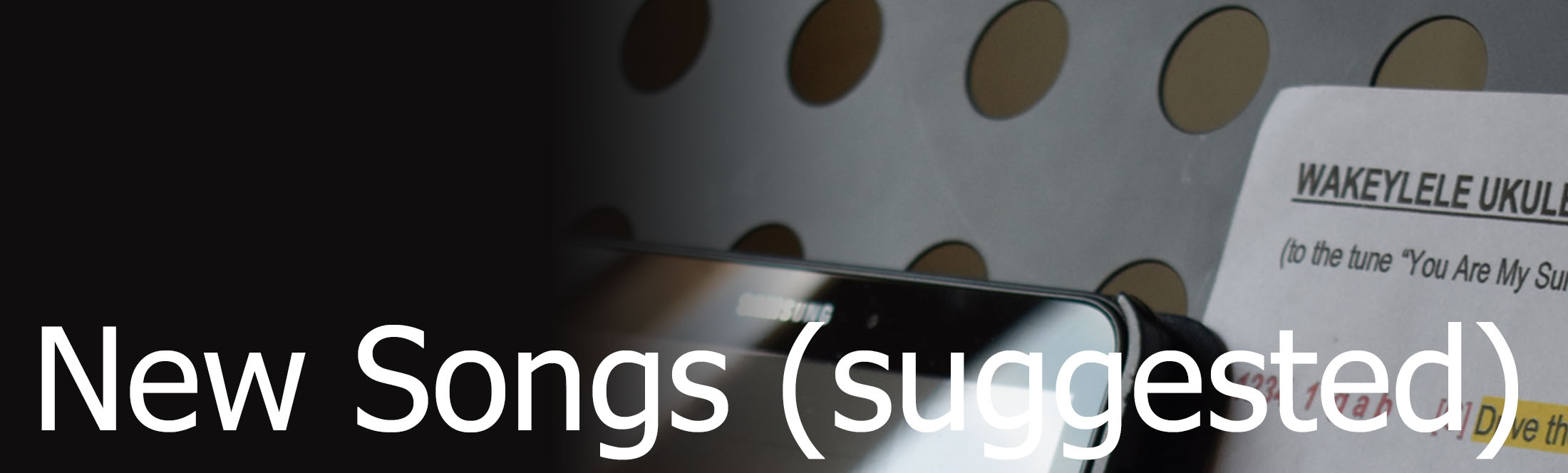 banner new songs suggested