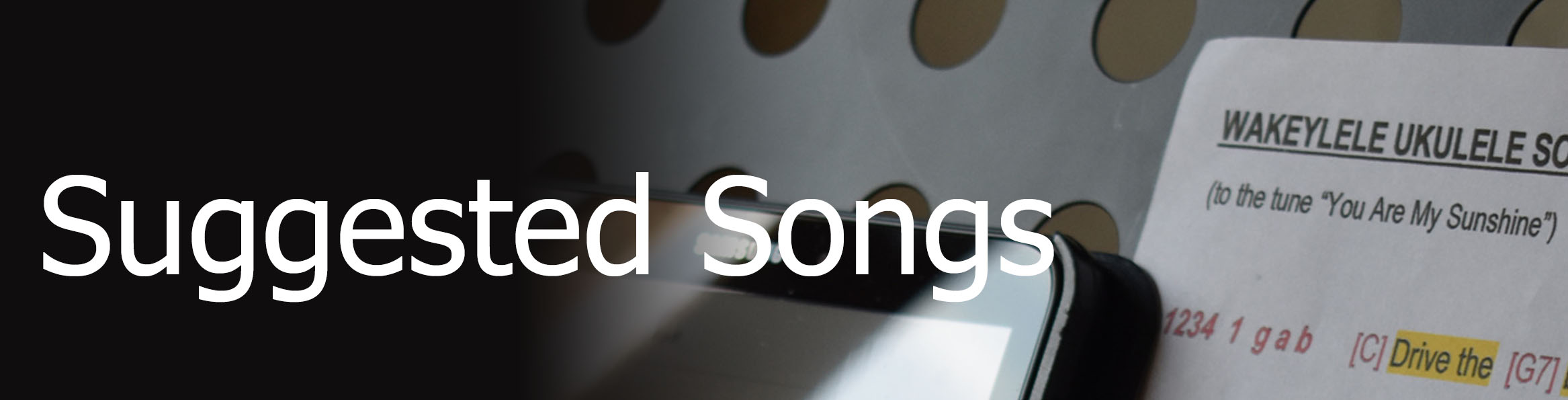 banner suggested songs