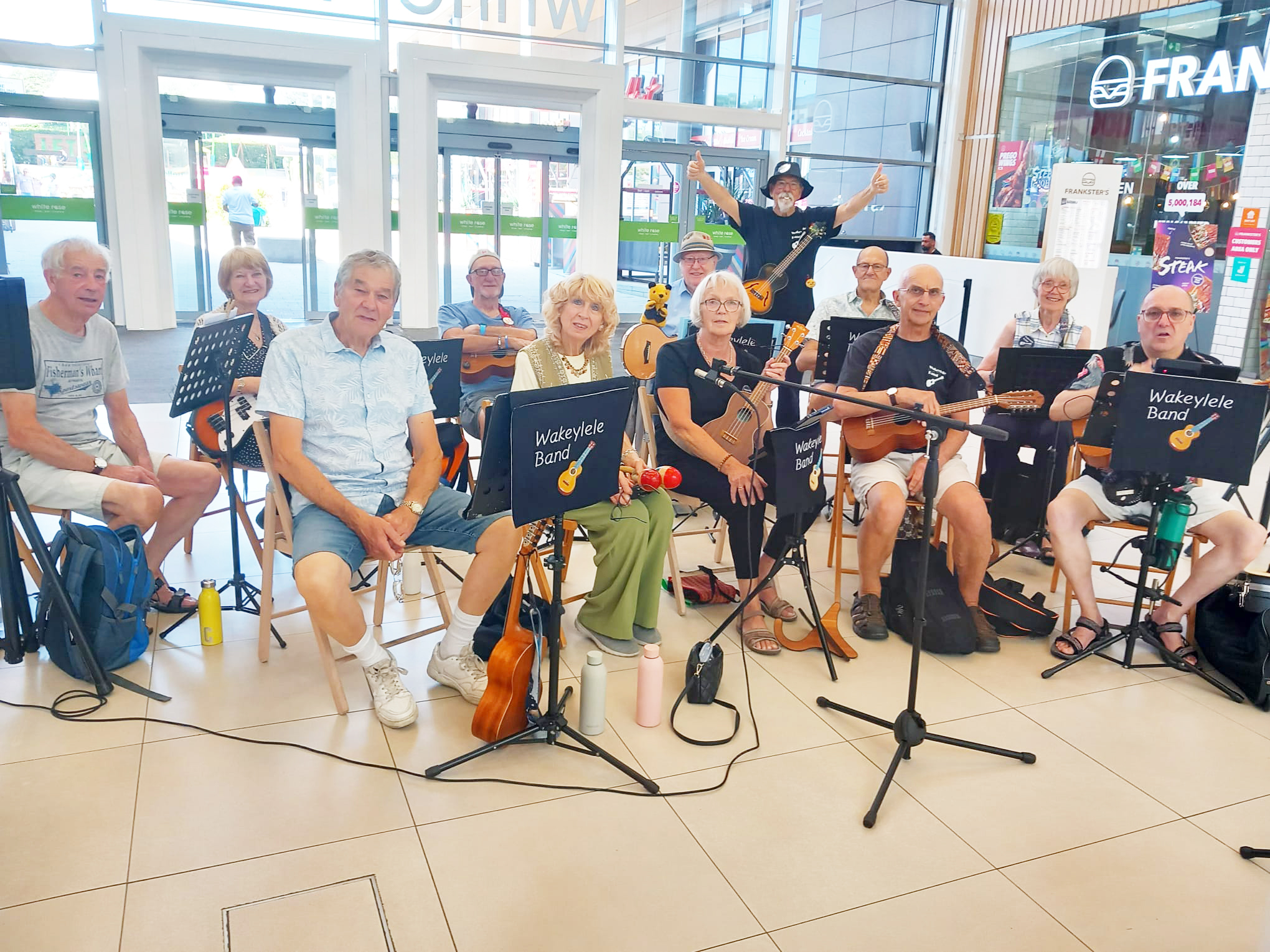 White Rose thre Band 26 June